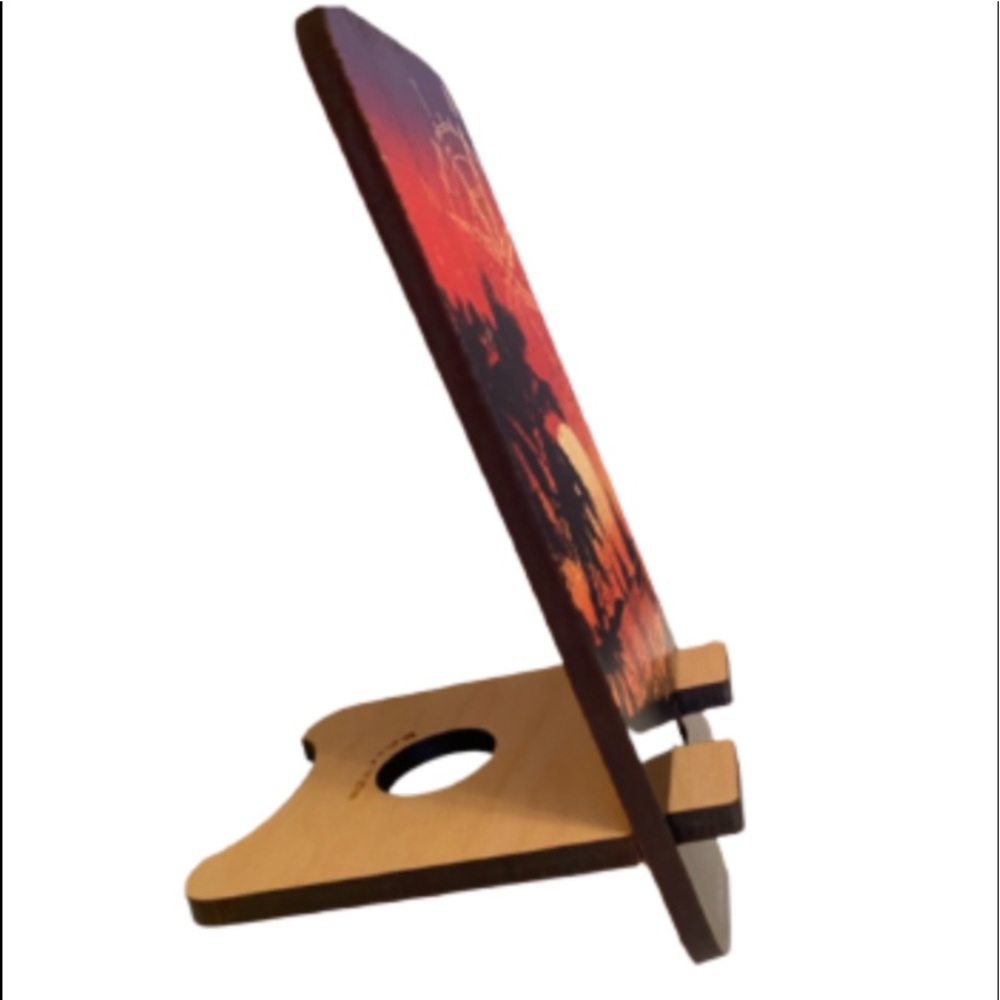Wooden Laser Cut Phone Stand